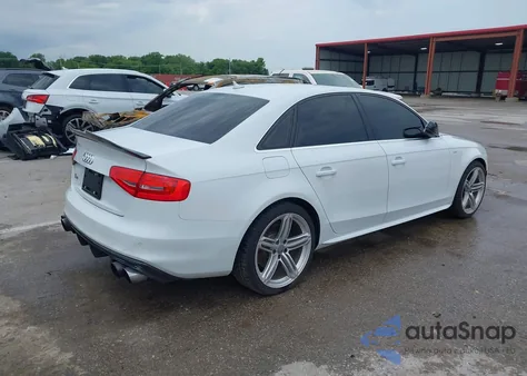 2013 Audi S4 3.0T Premium Plus from USA, damaged, VIN WAUBGAFL4DA186635